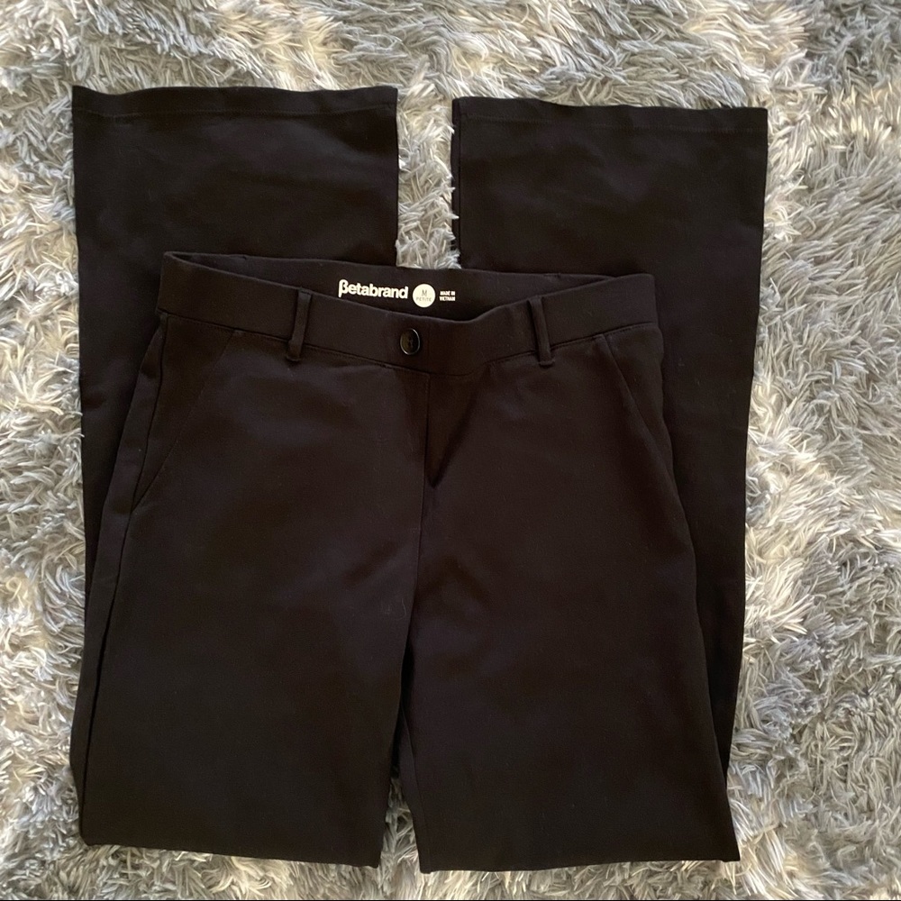 Betabrand bootcut classic dress yoga pants MP